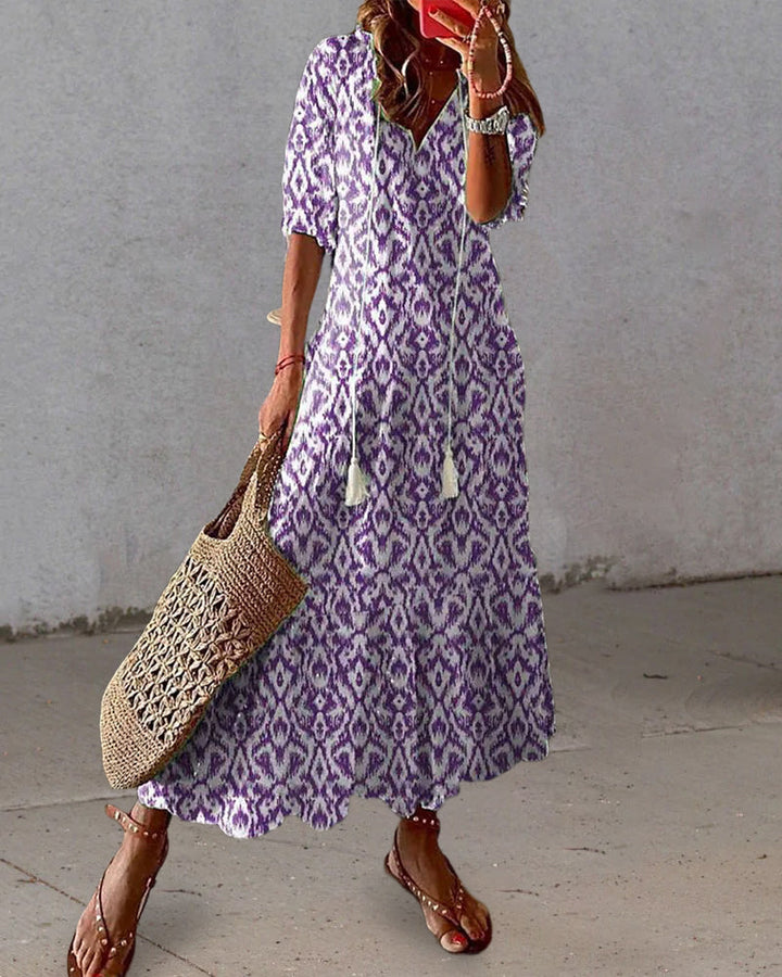 Sophia - Boho Vintage Summer Dress