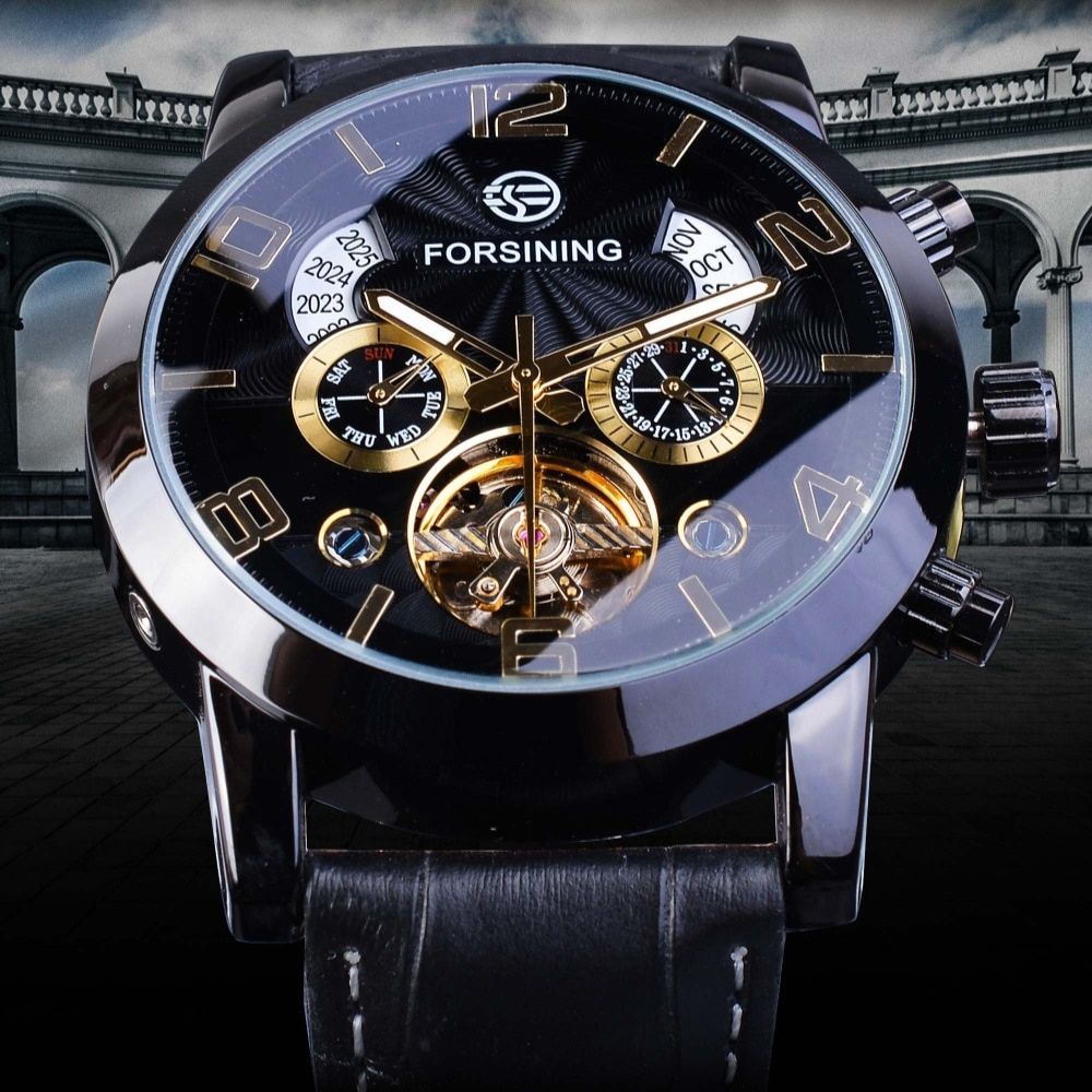 Elijah™ - Luxury Tourbillon Automatic Mechanical Watch