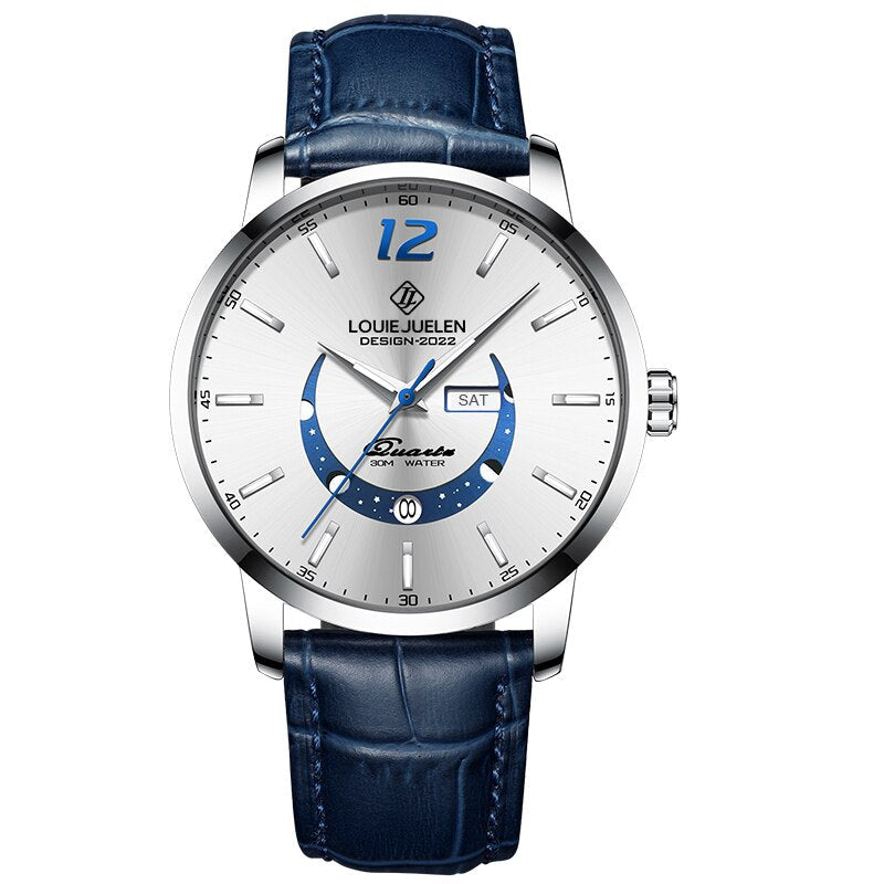 Ethan™ - Elegant Moonphase Watch