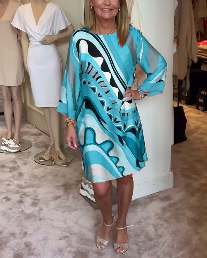 Imelda - Floral Print Midi Dress