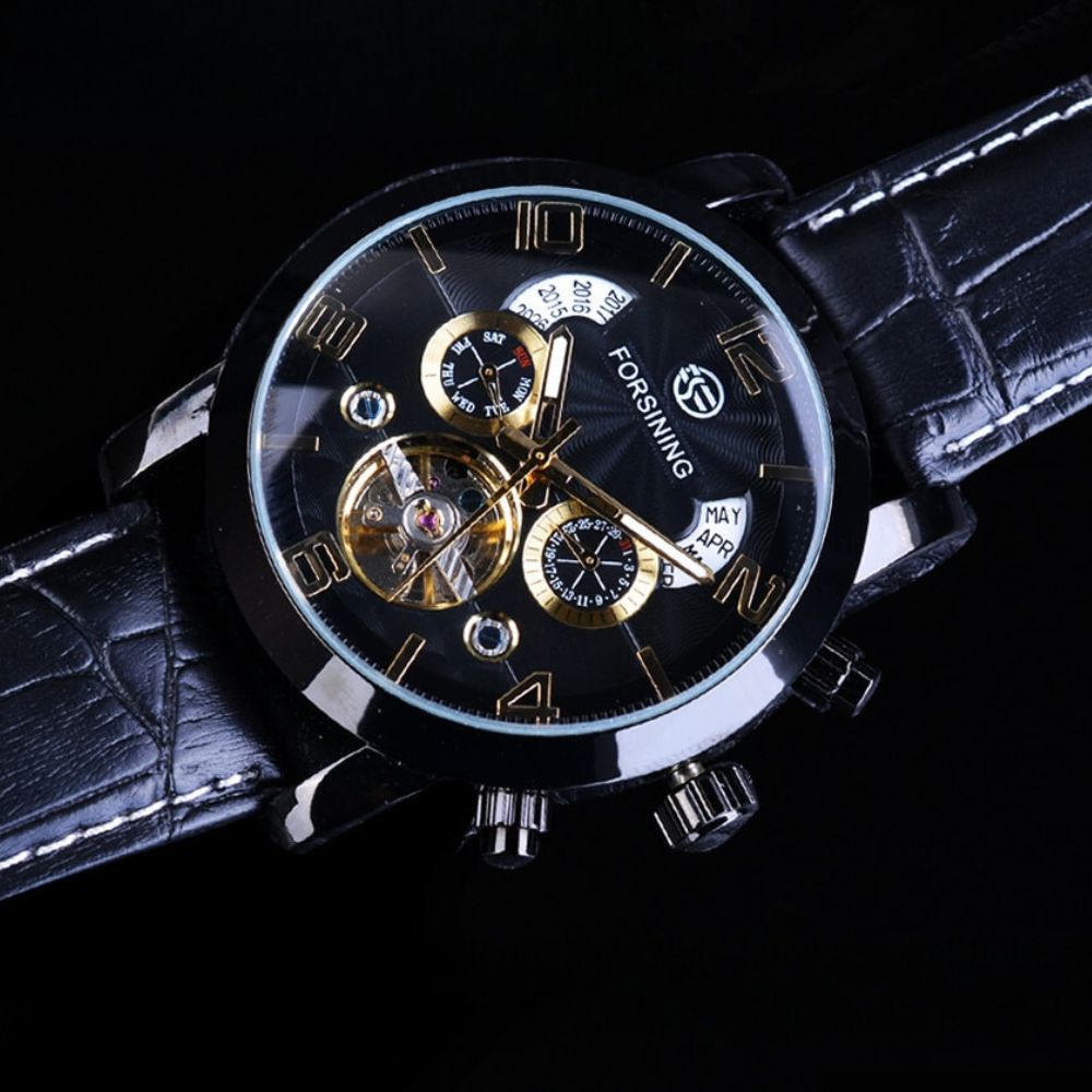 Elijah™ - Luxury Tourbillon Automatic Mechanical Watch