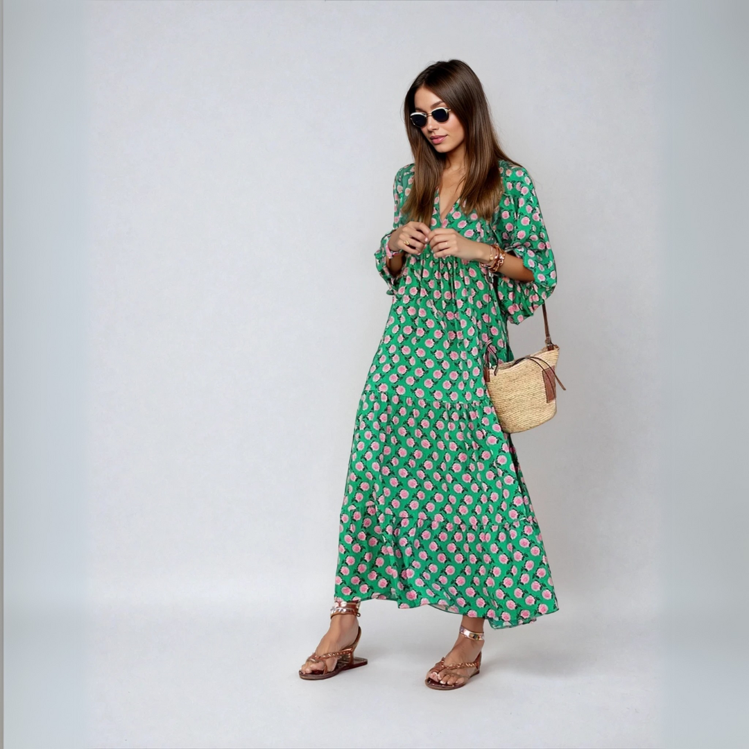 Elin | Bohemian Maxi Dress