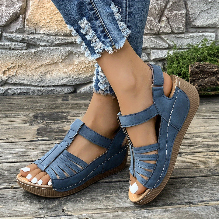Amelia™ - Comfy Wedge Sandals