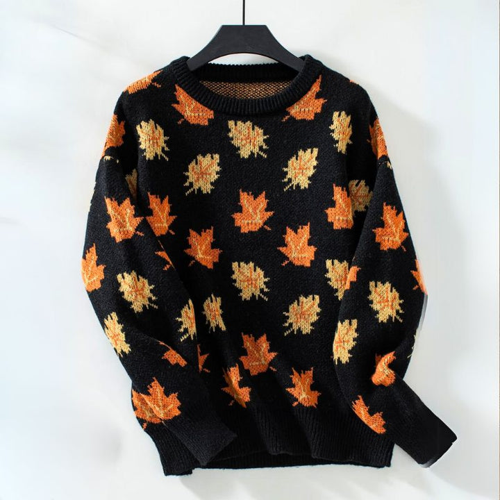 Sophia™ - Comfortable Leaf Style Sweater