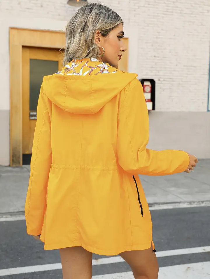 Avery™ - Lightweight Double Sided Floral Print Jacket