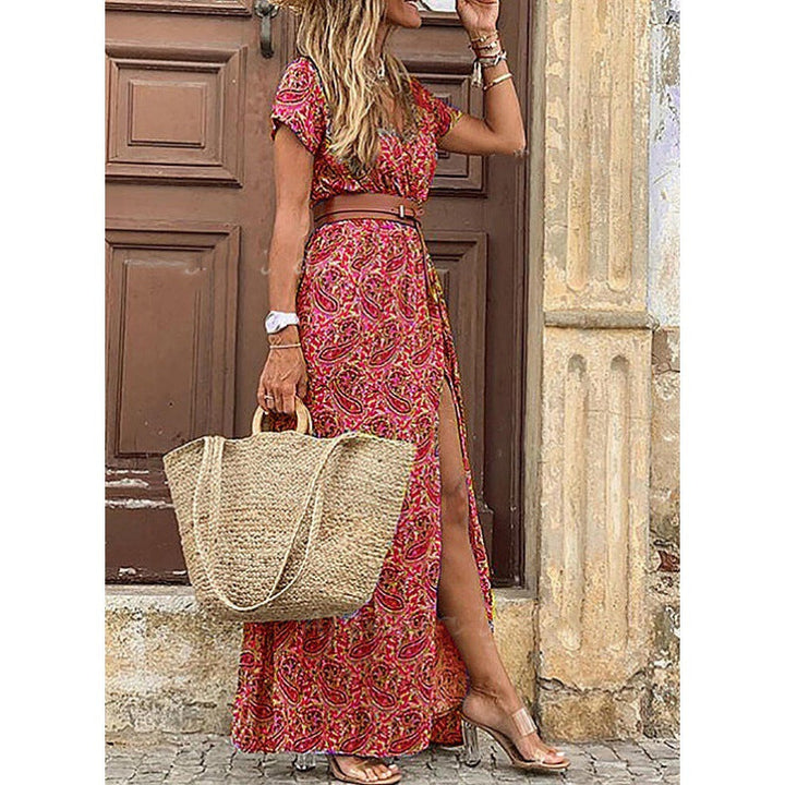 Luna | Elegant Bohemian Maxi Dress