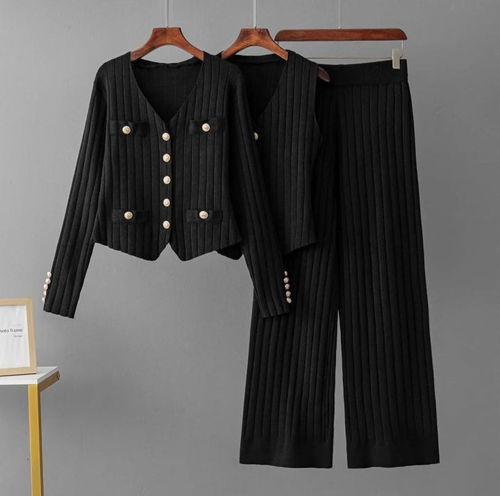 Amelia™ - Elegant Vest Co-Ord Set