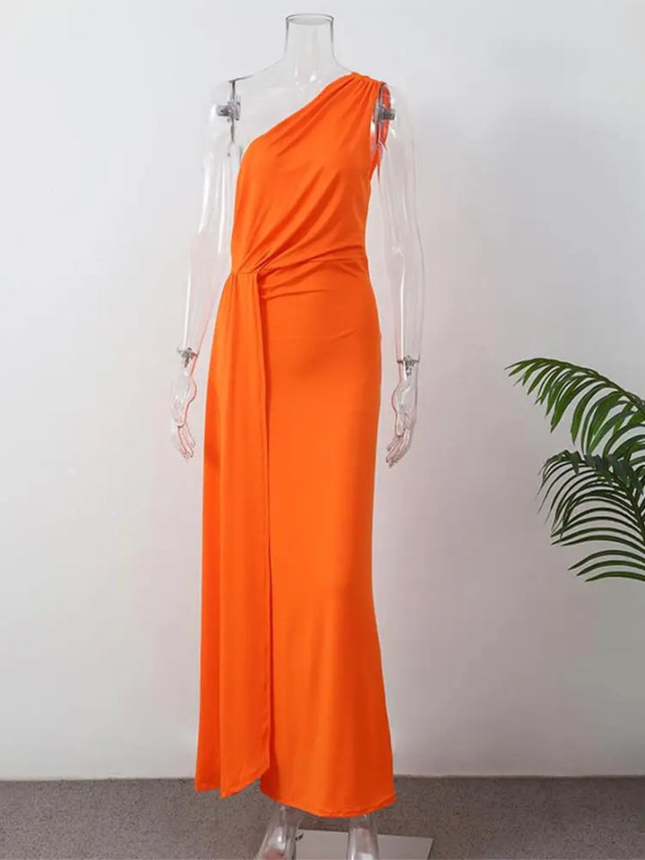 Lia™ - Asymmetrical Maxi Dress
