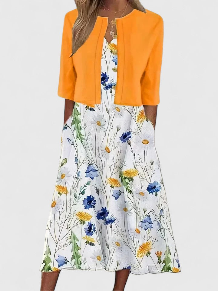 Natalie | Elegant Dress Two-Piece Set