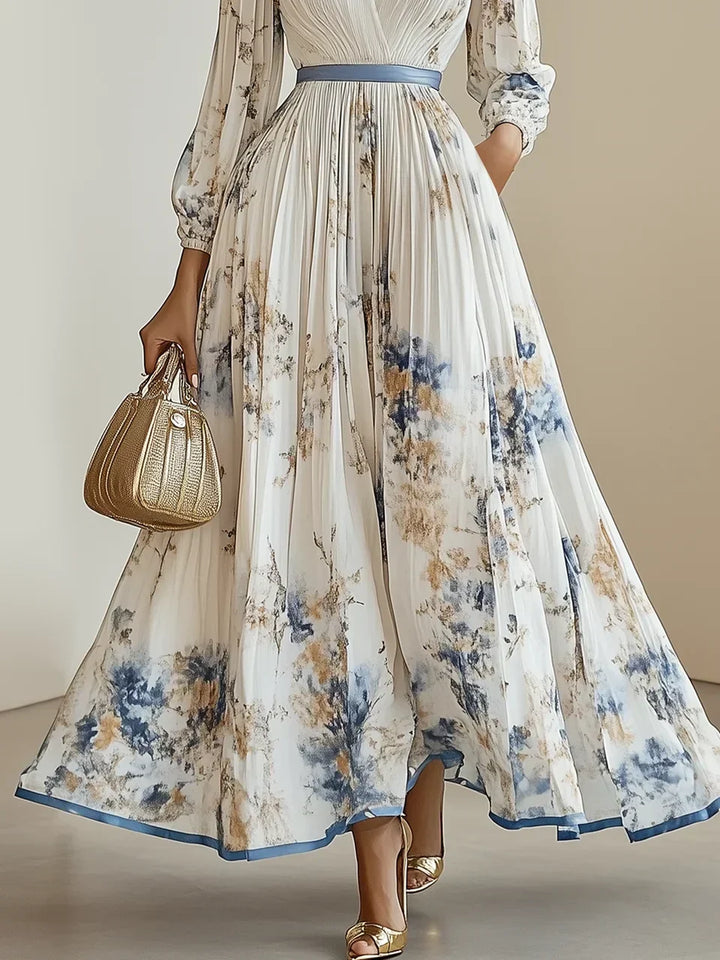 Bristol™ - Floral Patchwork Bohemian Maxi Dress