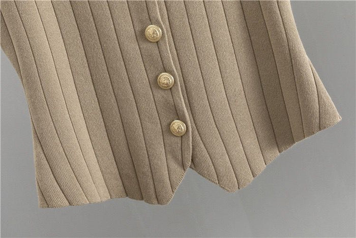 Amelia™ - Elegant Vest Co-Ord Set