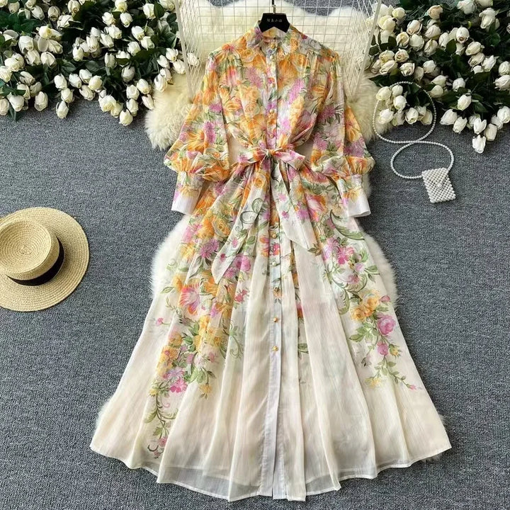 Lucy | Boho Floral Summer Dress