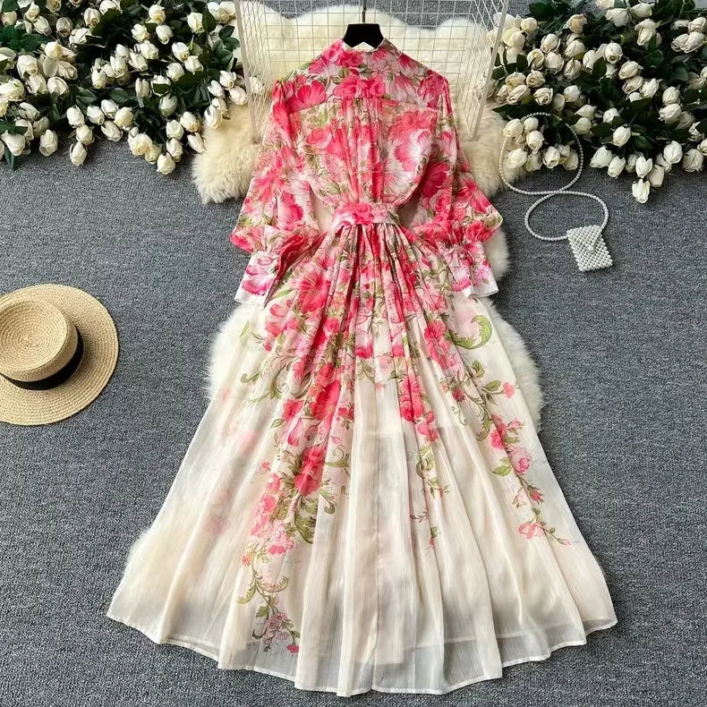 Lucy | Boho Floral Summer Dress