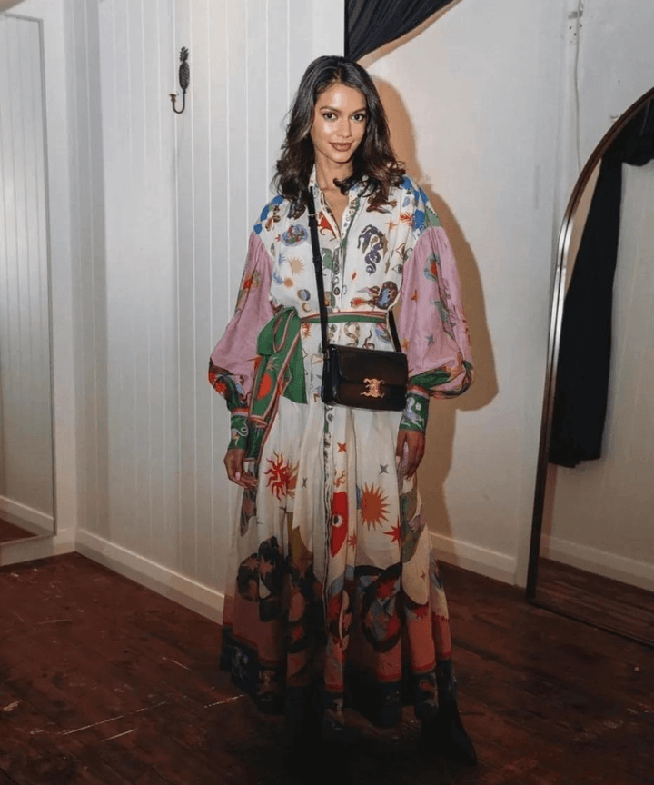 Dorthe™ | Chic Italian Maxi Dress