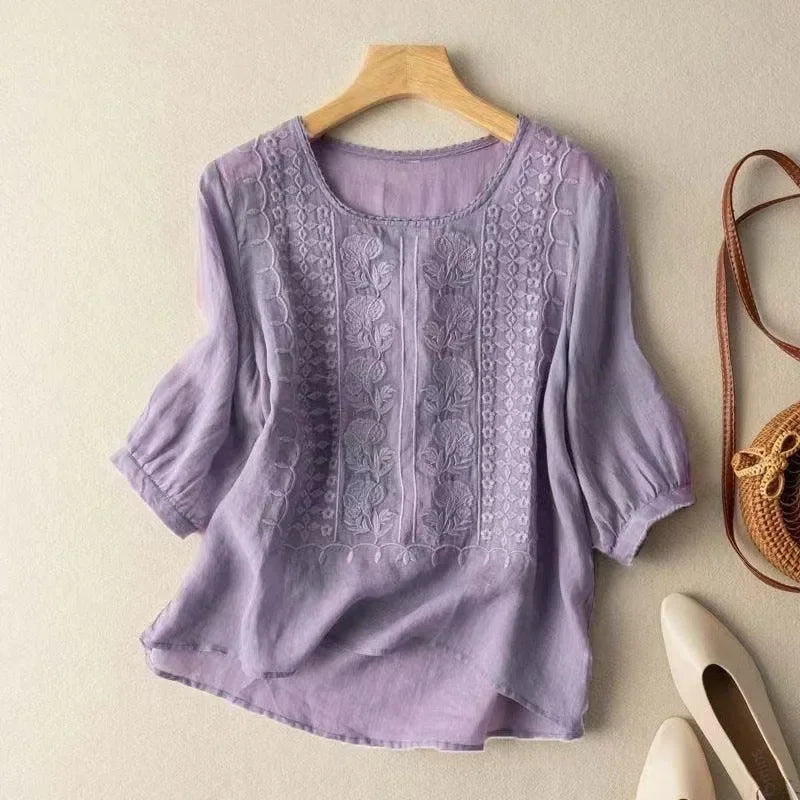 Arianna™ - Relaxed Lightweight Blouse