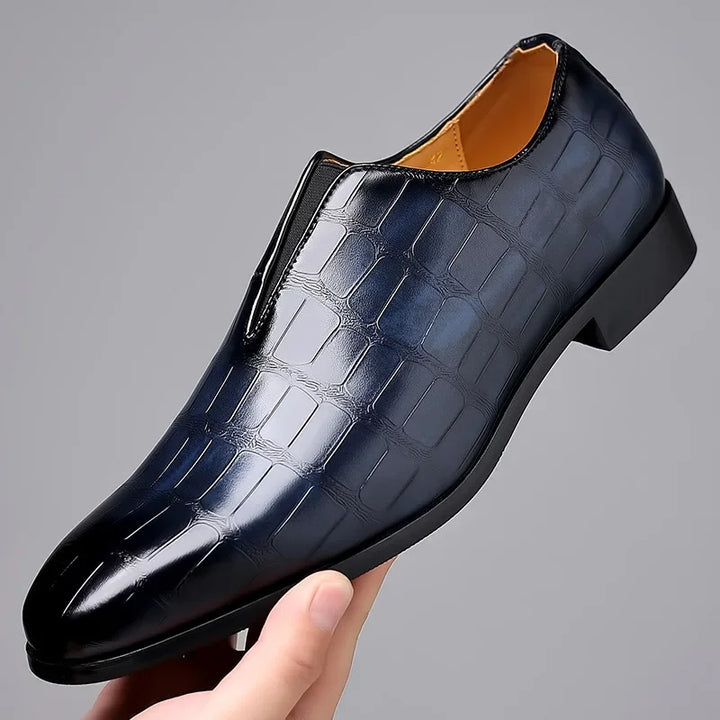 Noah™ - Stylish Stone Pattern Slip-on Loafers