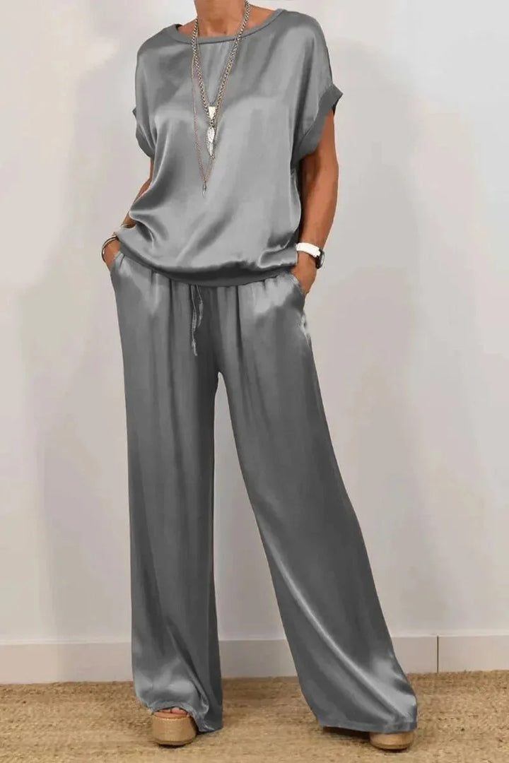 Layla™ - Casual Loose Satin Set