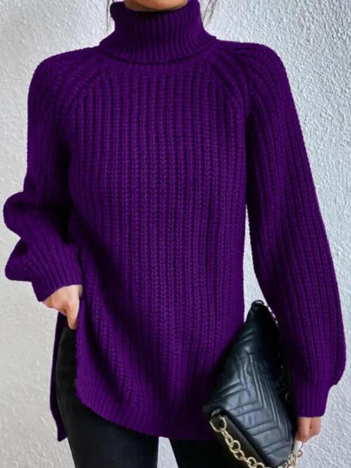 Mia™ - Comfortable Turtleneck Long Sweater