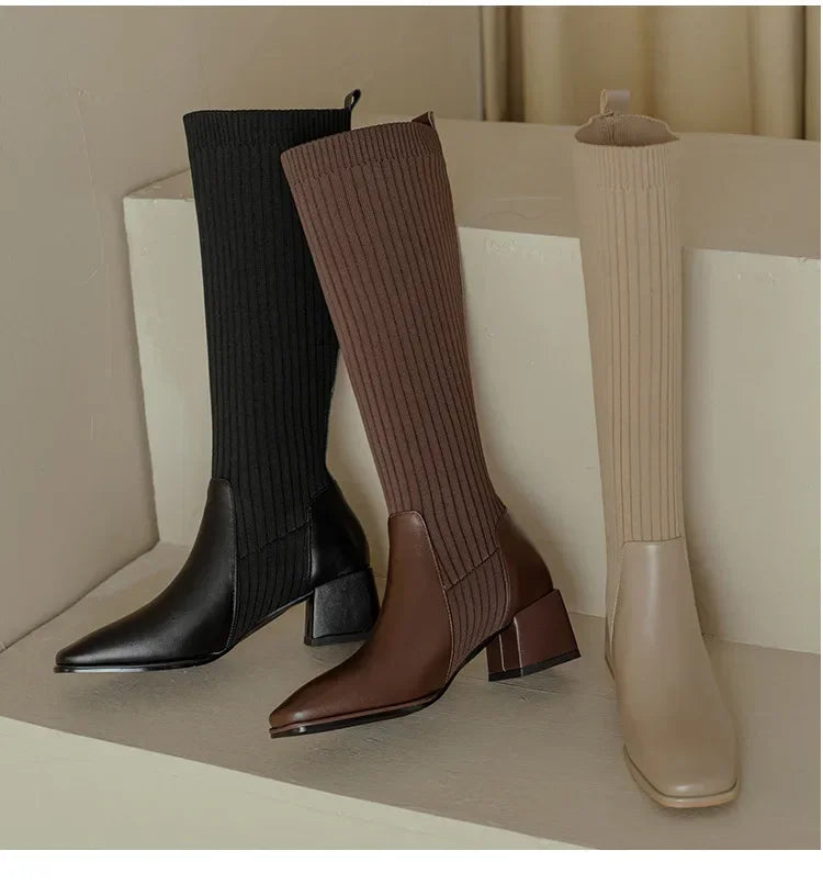 Abigail™ - Stylish Long Winter Boots