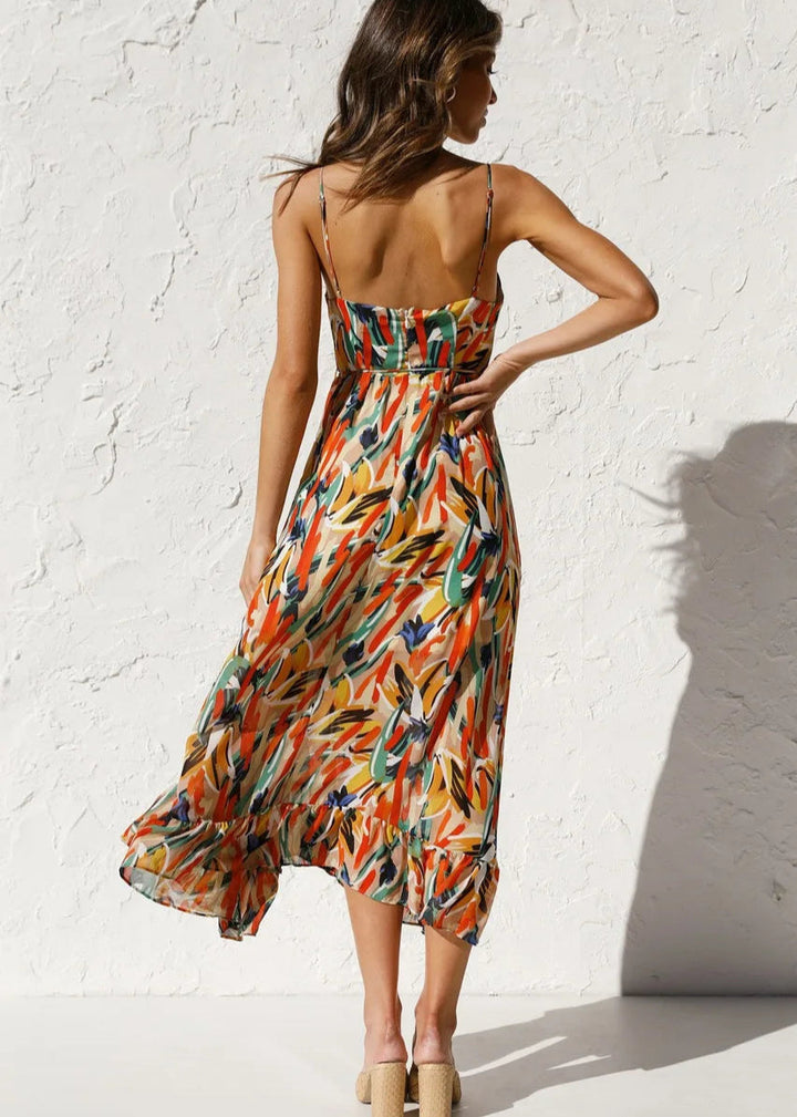 Scarlett - Elegant Print Beauty