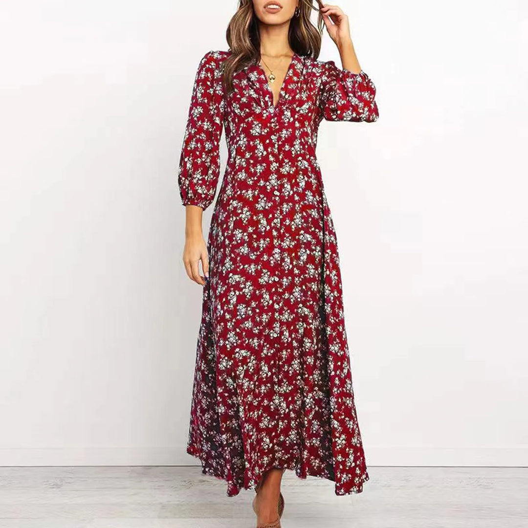 Adel™ | Bohemian Floral Dress