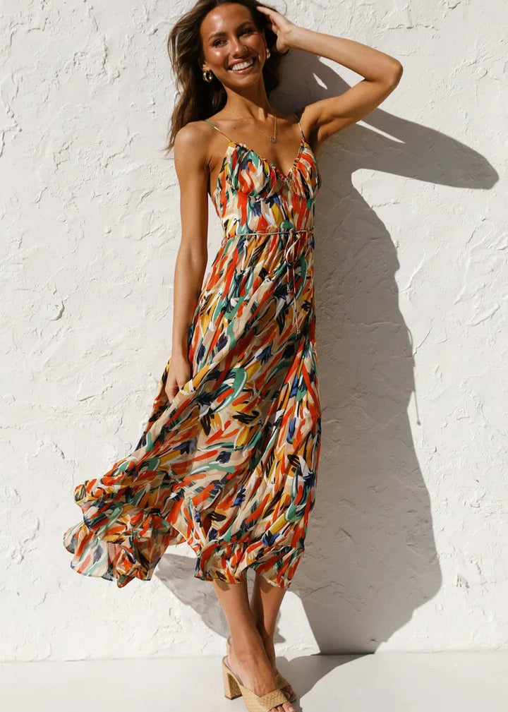 Scarlett - Elegant Print Beauty