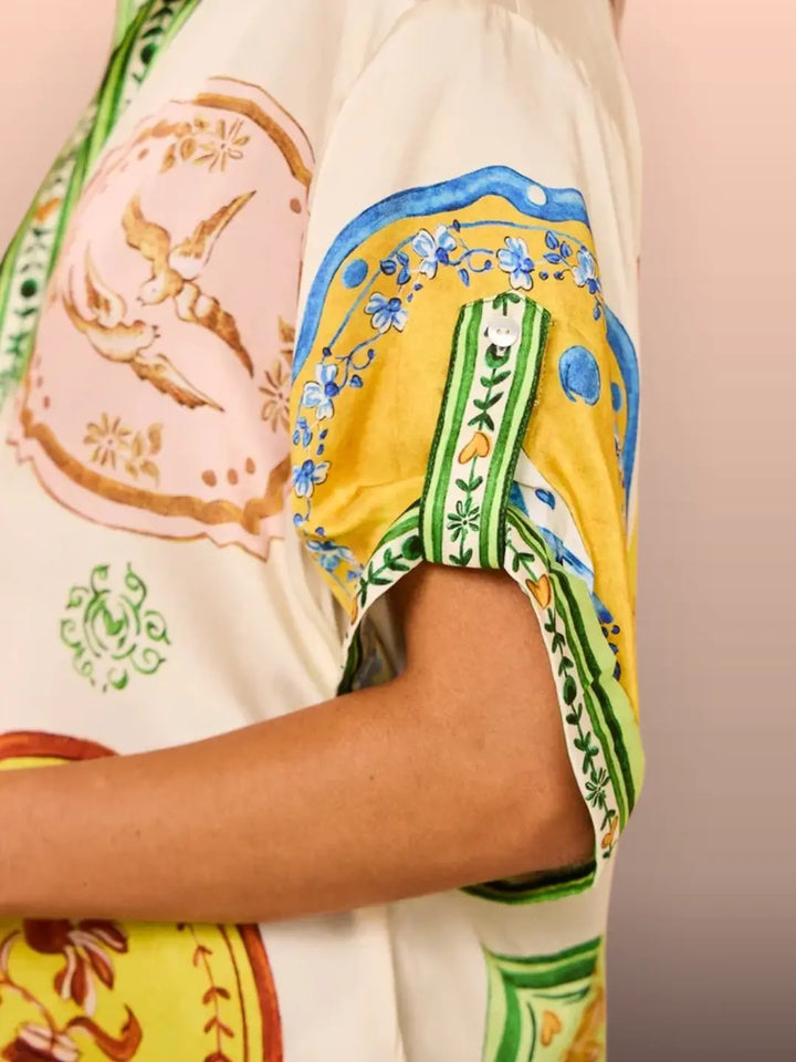 Barrett - Tiles of Life Casual Shorts Set