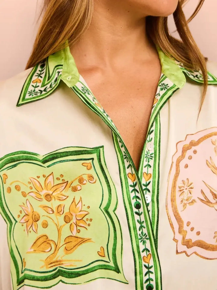 Barrett - Tiles of Life Casual Shorts Set