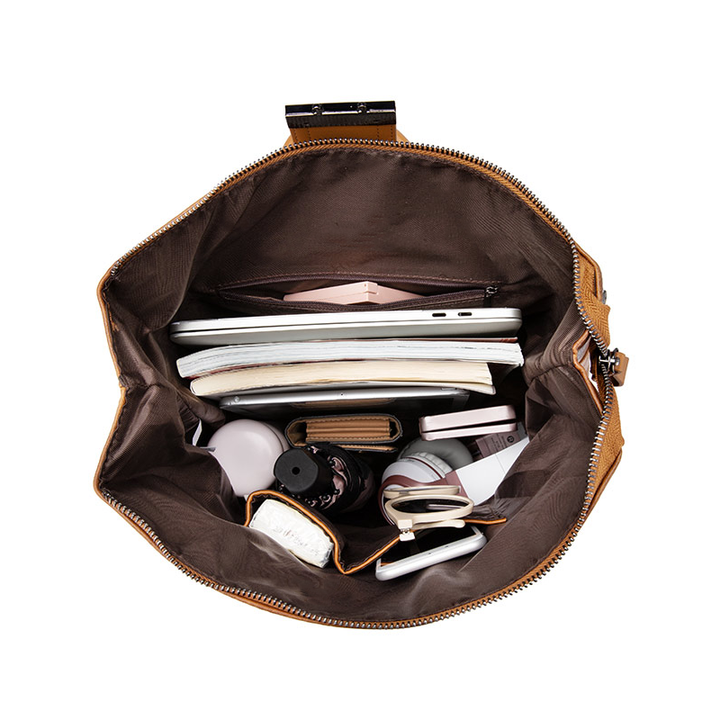 Unique Leather Backpack