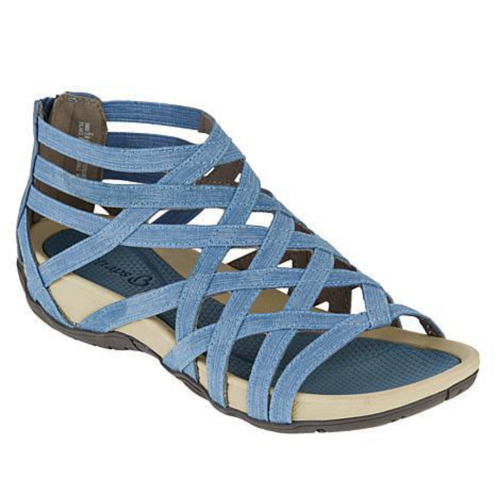 Ella™ - Round Toe Hollow Roman Gladiator Sandals