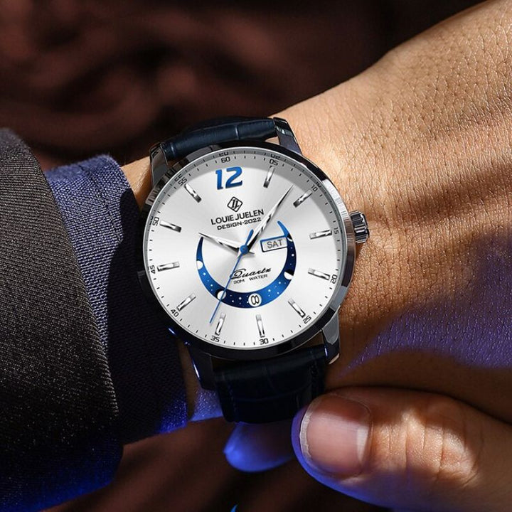 Ethan™ - Elegant Moonphase Watch