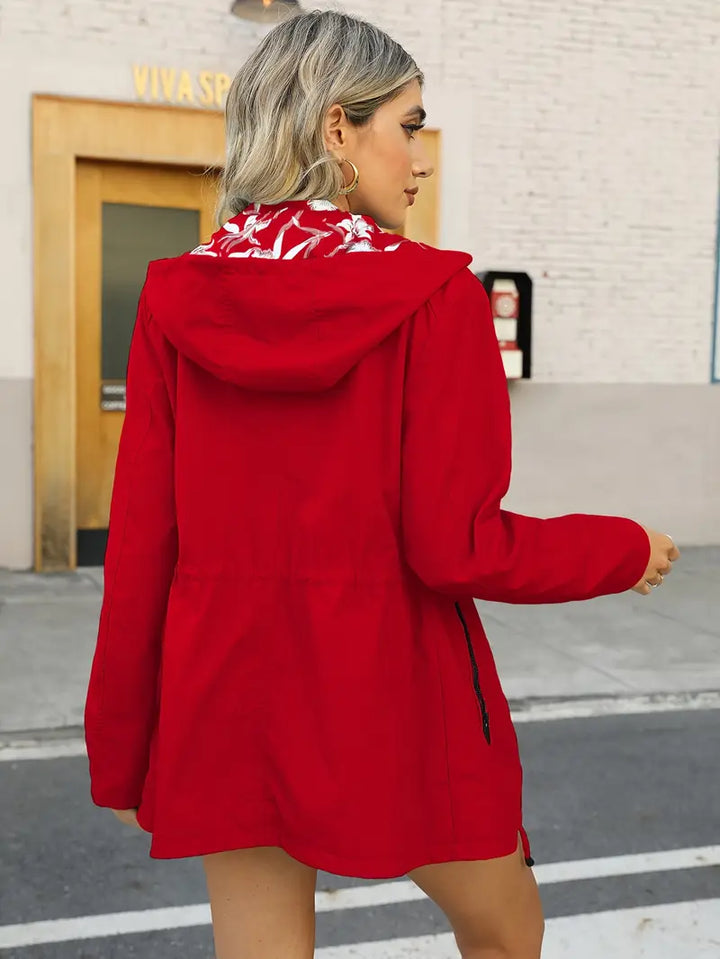 Avery™ - Lightweight Double Sided Floral Print Jacket