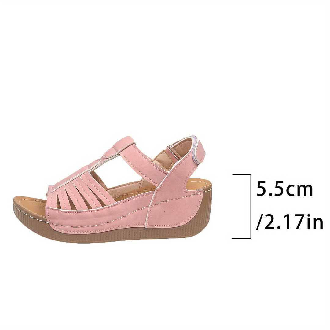 Amelia™ - Comfy Wedge Sandals