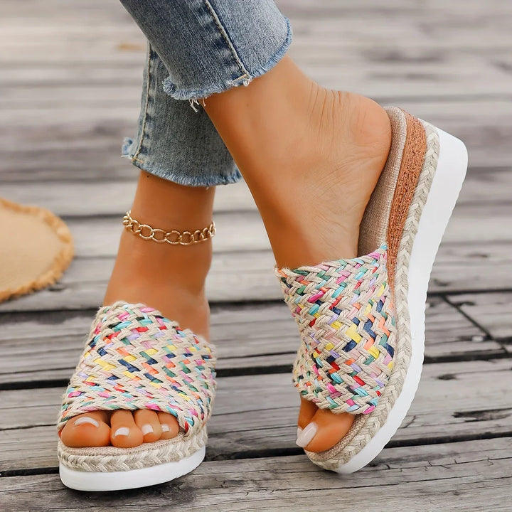 Lily™ - Colorful Woven Sandals