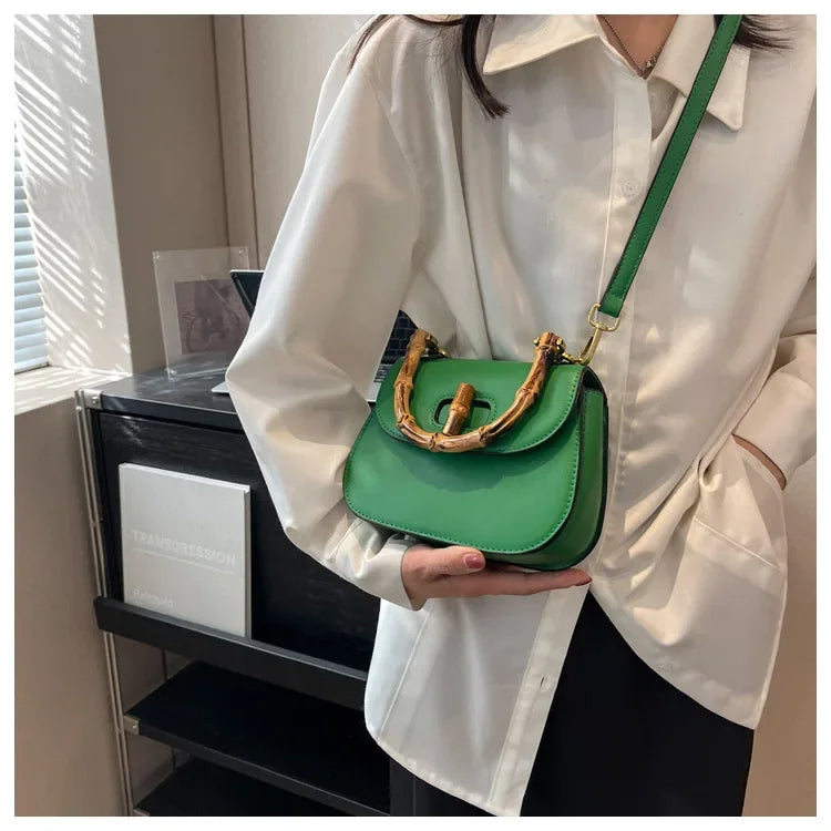 Aria™ - Stylish Bamboo Handbag