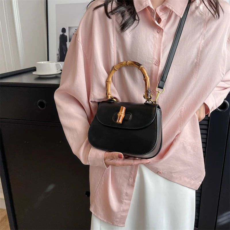 Aria™ - Stylish Bamboo Handbag