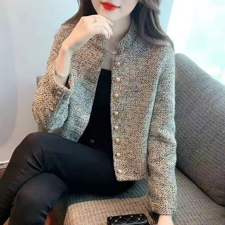 Amelia™ - Chic Tweed Blazer