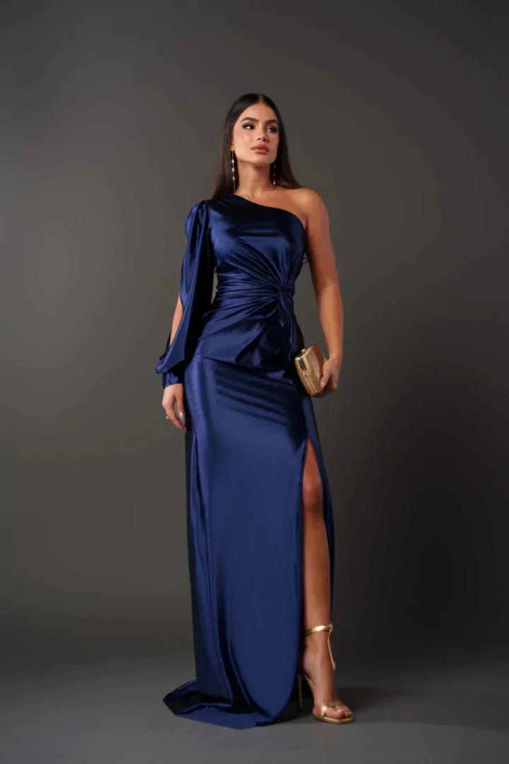 Estella™ - One-Sleeve Evening Dress