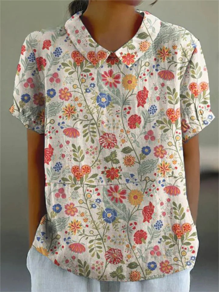 Uvella - Pastoral Floral Shirt