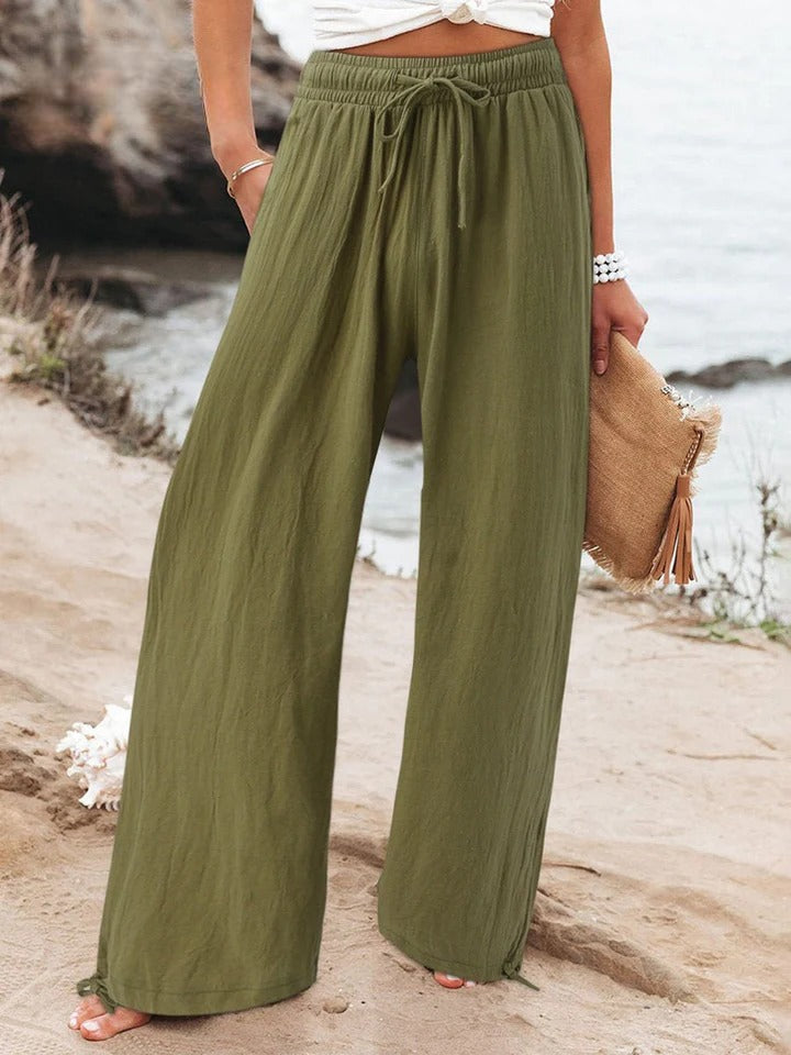 Olwen - Comfortable Loose Wide Leg Pants