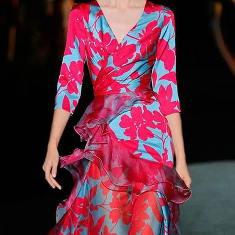 Indie™ - Ruffle A-Line Party Banquet Dress