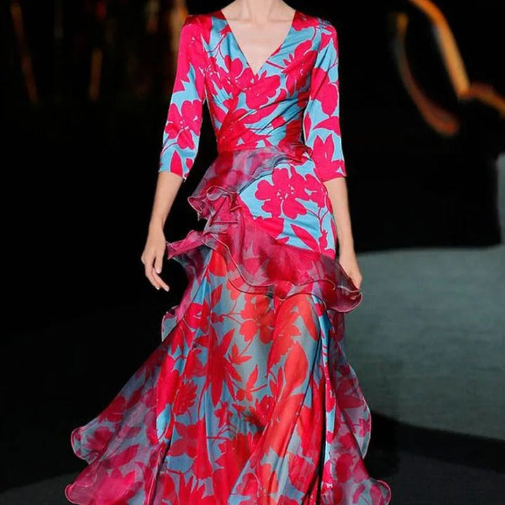 Indie™ - Ruffle A-Line Party Banquet Dress